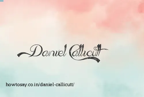 Daniel Callicutt