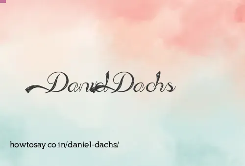 Daniel Dachs