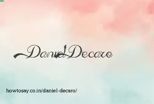Daniel Decaro
