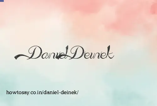 Daniel Deinek