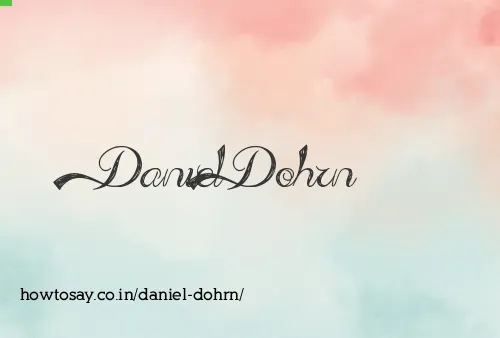 Daniel Dohrn
