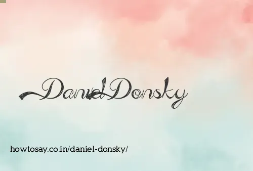 Daniel Donsky