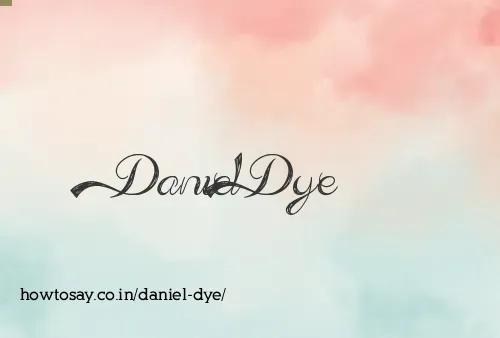 Daniel Dye