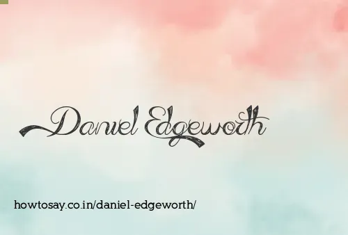 Daniel Edgeworth