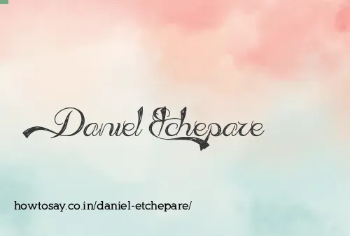 Daniel Etchepare
