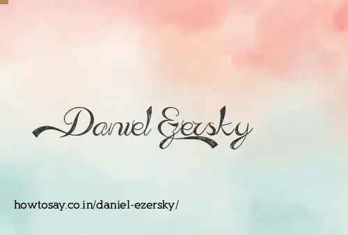 Daniel Ezersky