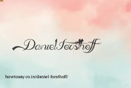 Daniel Forsthoff