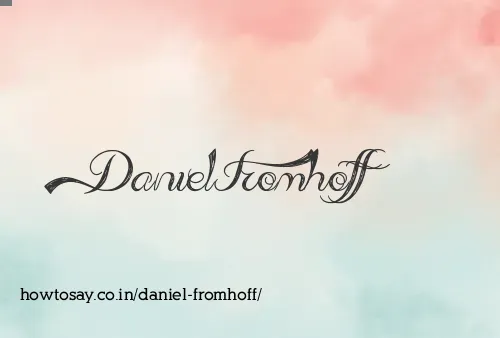 Daniel Fromhoff