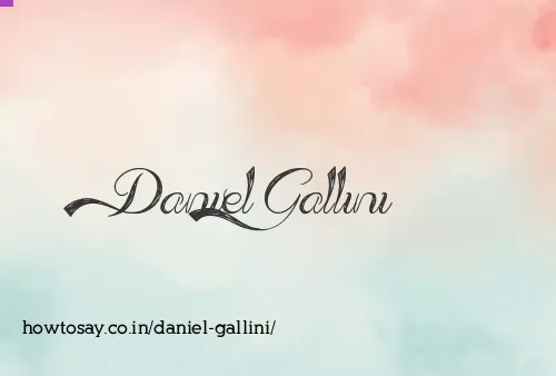 Daniel Gallini