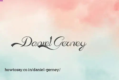 Daniel Gerney