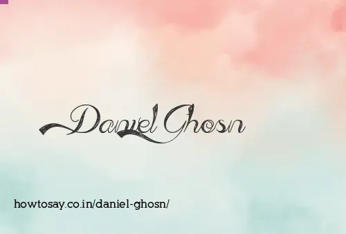 Daniel Ghosn