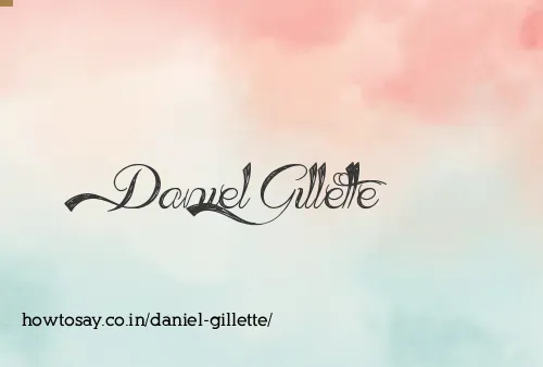 Daniel Gillette