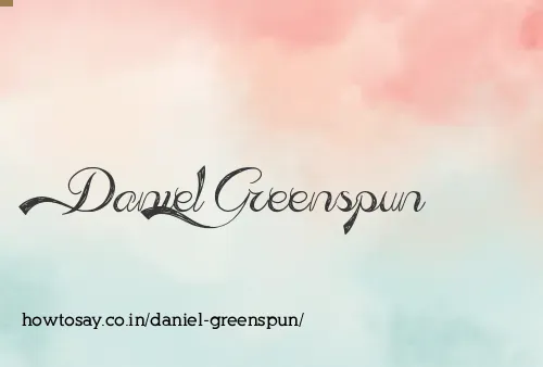 Daniel Greenspun