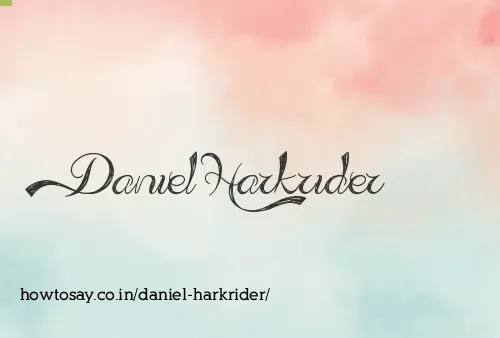 Daniel Harkrider