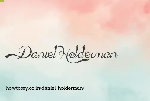 Daniel Holderman