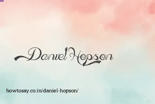 Daniel Hopson