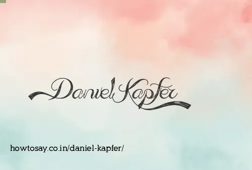 Daniel Kapfer