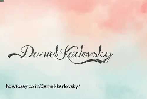 Daniel Karlovsky