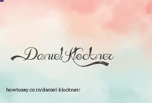 Daniel Klockner