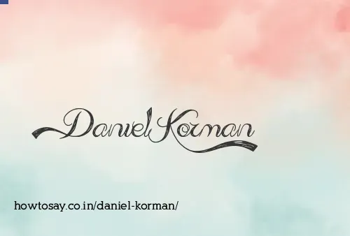 Daniel Korman