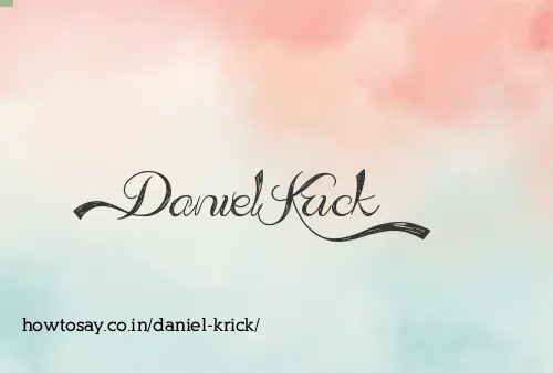 Daniel Krick