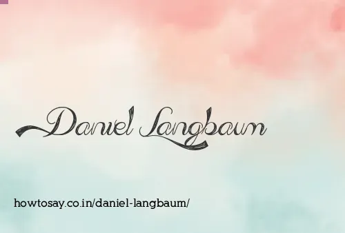 Daniel Langbaum