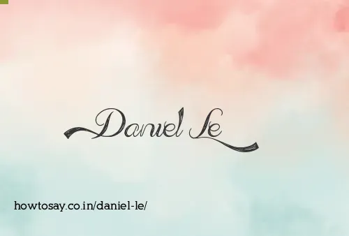 Daniel Le