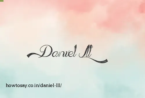 Daniel Lll