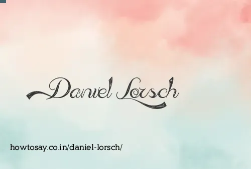 Daniel Lorsch