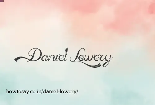 Daniel Lowery
