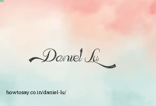 Daniel Lu