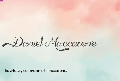 Daniel Maccarone