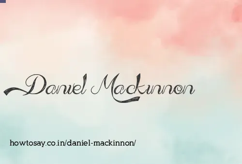 Daniel Mackinnon