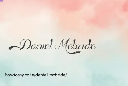 Daniel Mcbride
