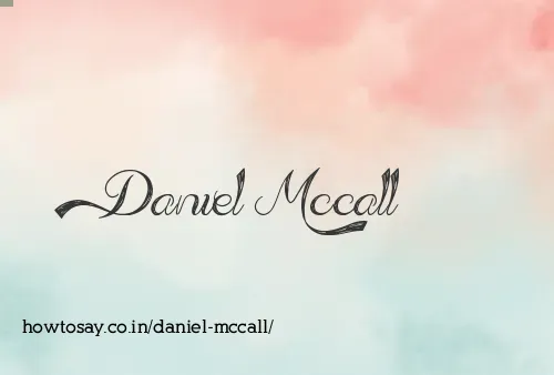 Daniel Mccall