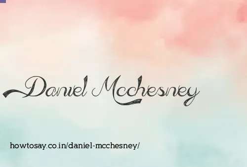 Daniel Mcchesney