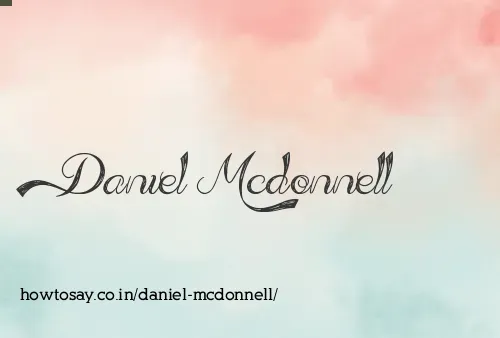 Daniel Mcdonnell