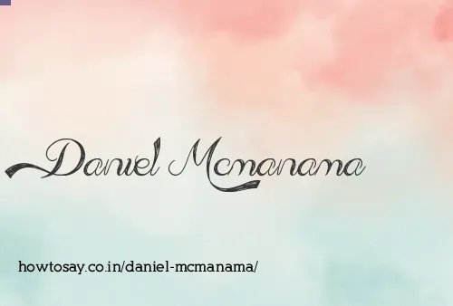 Daniel Mcmanama