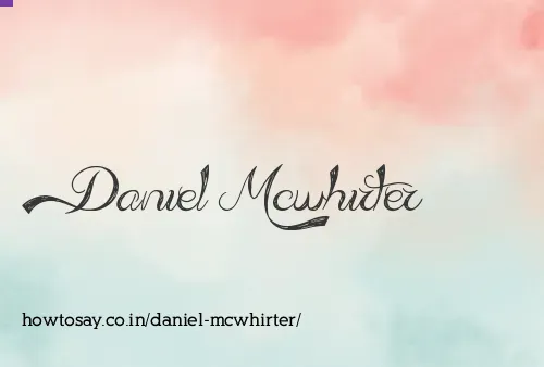 Daniel Mcwhirter