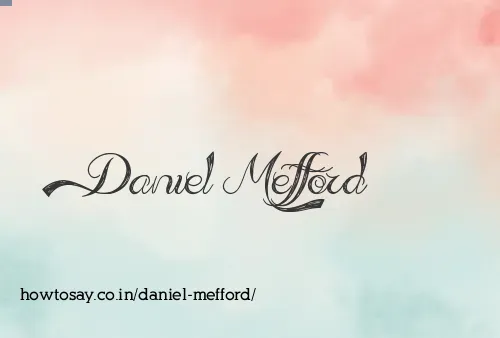 Daniel Mefford