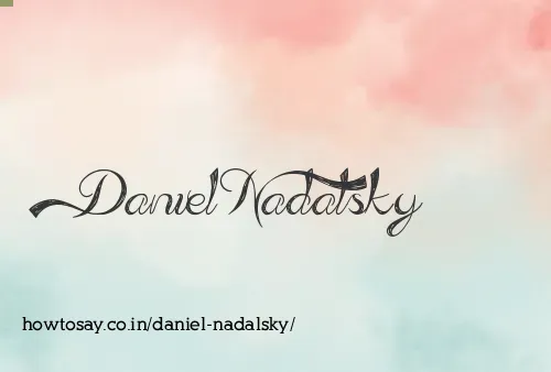 Daniel Nadalsky