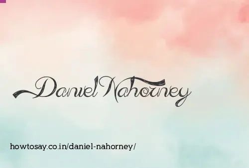 Daniel Nahorney
