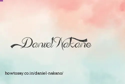 Daniel Nakano