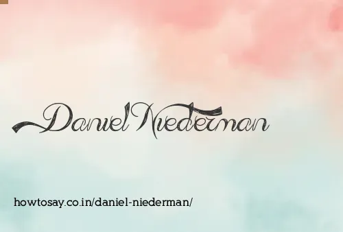 Daniel Niederman