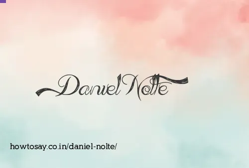 Daniel Nolte