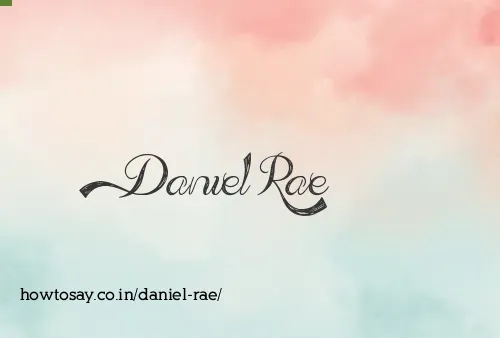 Daniel Rae
