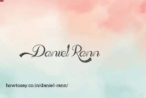 Daniel Rann