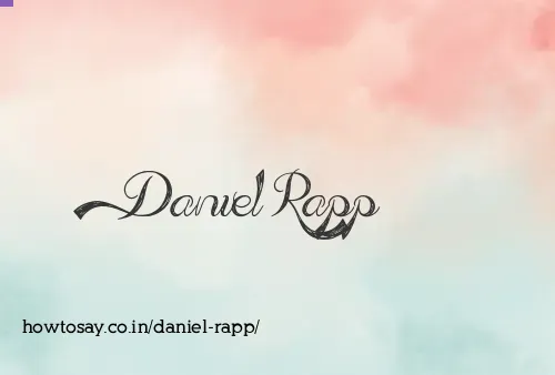 Daniel Rapp