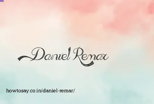 Daniel Remar