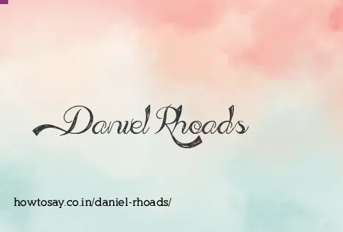 Daniel Rhoads